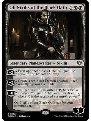 Ob Nixilis of the Black Oath | Inglés | NM | CMM