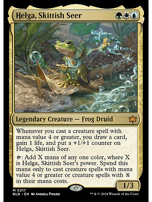 Helga, Skittish Seer | Inglés | NM | BLB