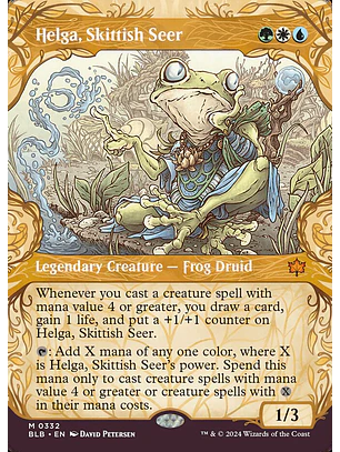 Helga, Skittish Seer (Showcase) | Inglés | NM | BLB