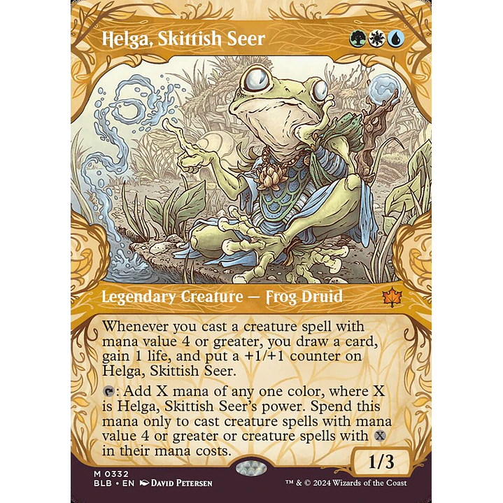 Helga, Skittish Seer (Showcase) | Inglés | NM | BLB 1