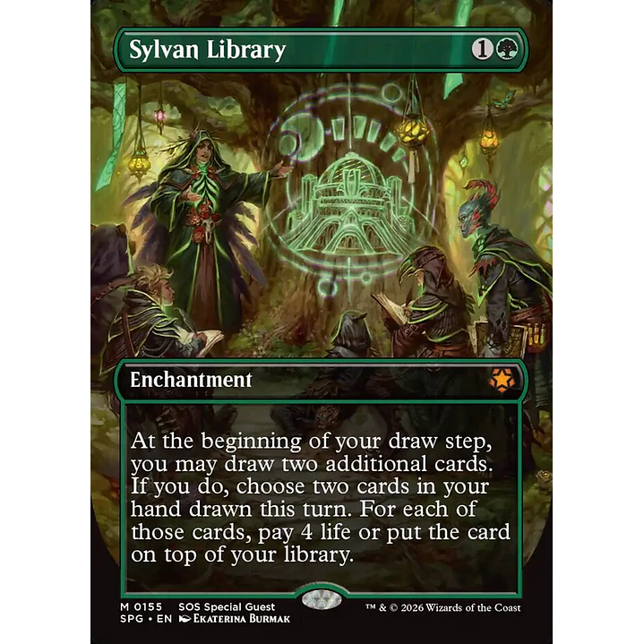 Sylvan Library (Borderless) | Inglés | NM | SPG 1