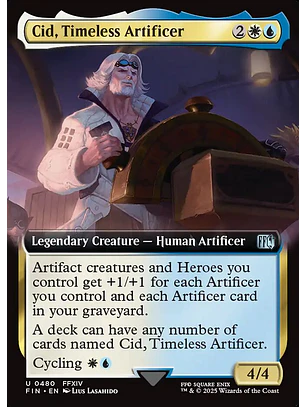Cid, Timeless Artificer (Extended Art) | Español | NM | FIN