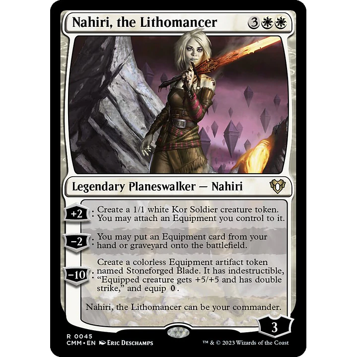 Nahiri, the Lithomancer | Inglés | NM | CMM 1