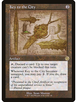 Key to the City (Retro Frame) | Español | NM | BRR