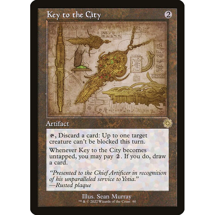 Key to the City (Retro Frame) | Español | NM | BRR 1