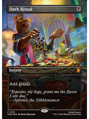 Dark Ritual (Borderless foil) | Inglés | NM | TMC