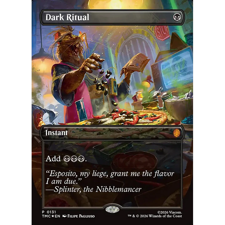Dark Ritual (Borderless foil) | Inglés | NM | TMC 1