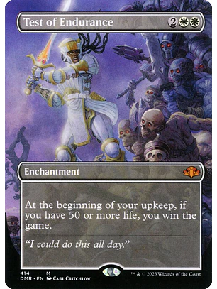 Test of Endurance (Borderless) | Español | NM | DMR
