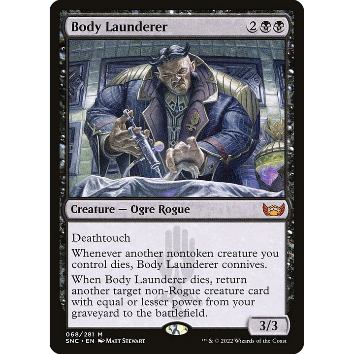 Body Launderer | Inglés | NM | SNC 1