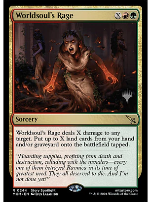 Worldsoul's Rage | Español | NM | PMKM