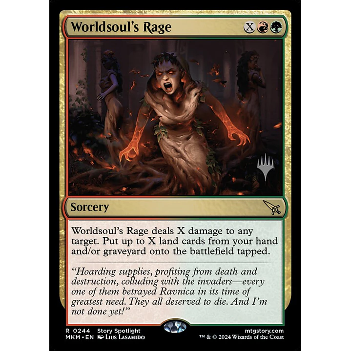 Worldsoul's Rage | Español | NM | PMKM 1