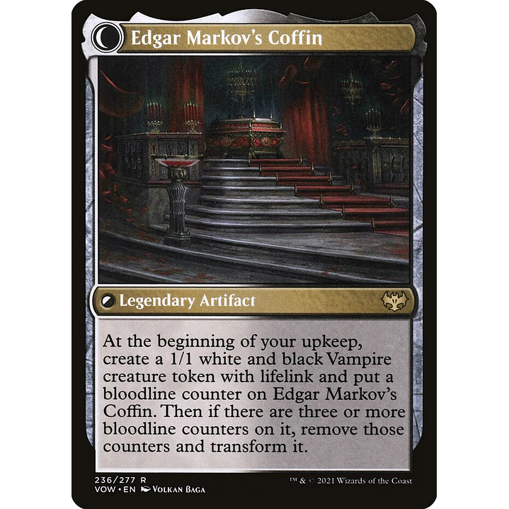 Edgar, Charmed Groom // Edgar Markov's Coffin | Español | NM | VOW 2