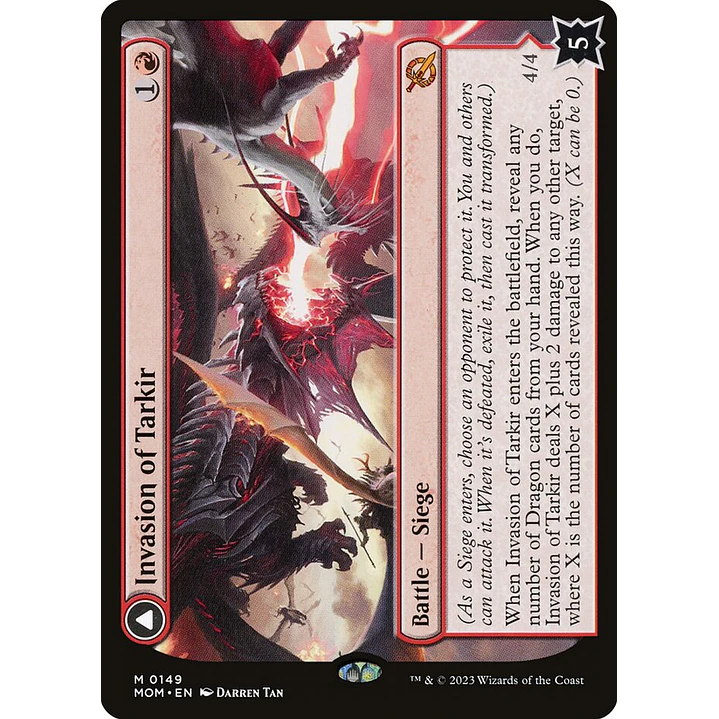 Invasion of Tarkir // Defiant Thundermaw | Español | NM | MOM 1