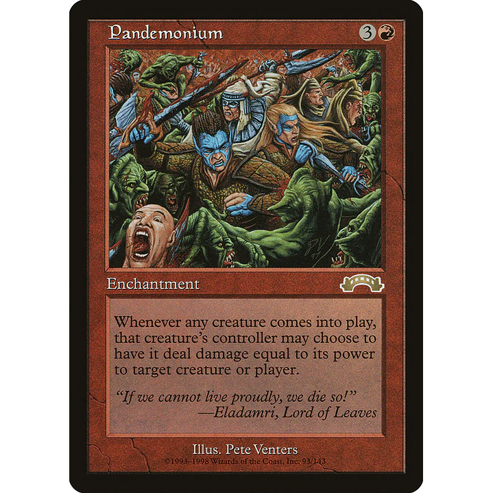 Pandemonium (Retro Frame) | Inglés | NM | EXO 1