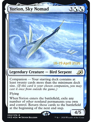 Yorion, Sky Nomad (Launch foil) | Español | NM | PIKO