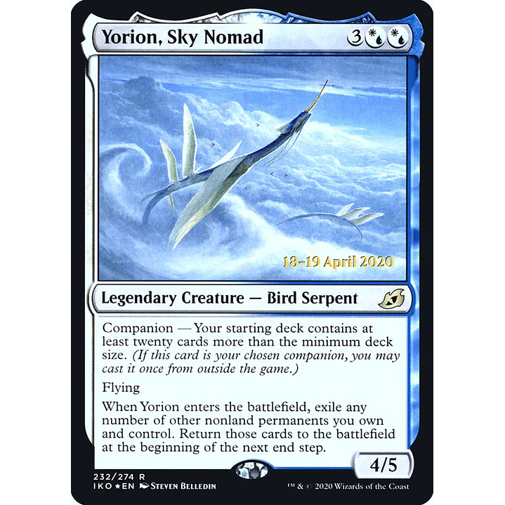 Yorion, Sky Nomad (Launch foil) | Español | NM | PIKO 1
