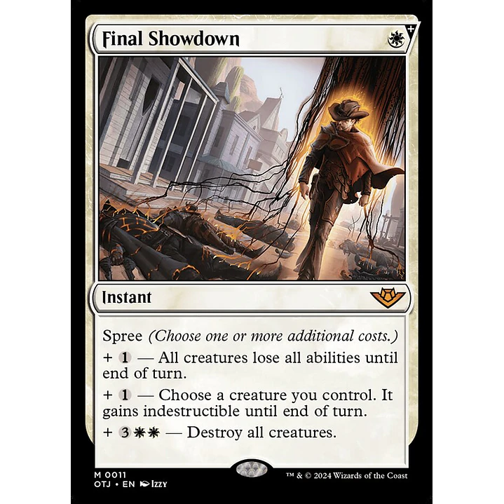 Final Showdown | Español | NM | OTJ 1