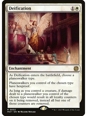 Deification (foil) | Inglés | NM | MAT