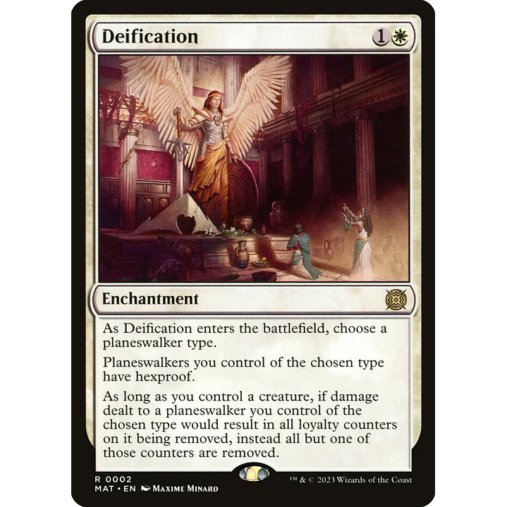 Deification (foil) | Inglés | NM | MAT 1