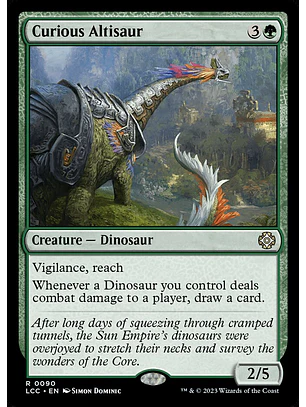 Curious Altisaur | Español | NM | LCC