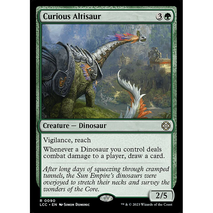 Curious Altisaur | Español | NM | LCC 1