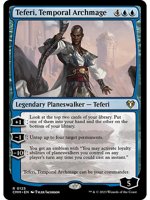 Teferi, Temporal Archmage | Inglés | NM | CMM