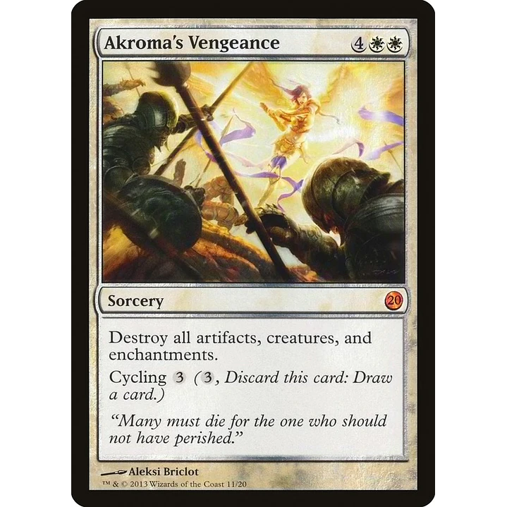 Akroma's Vengeance (foil) | Inglés | NM | V13 1