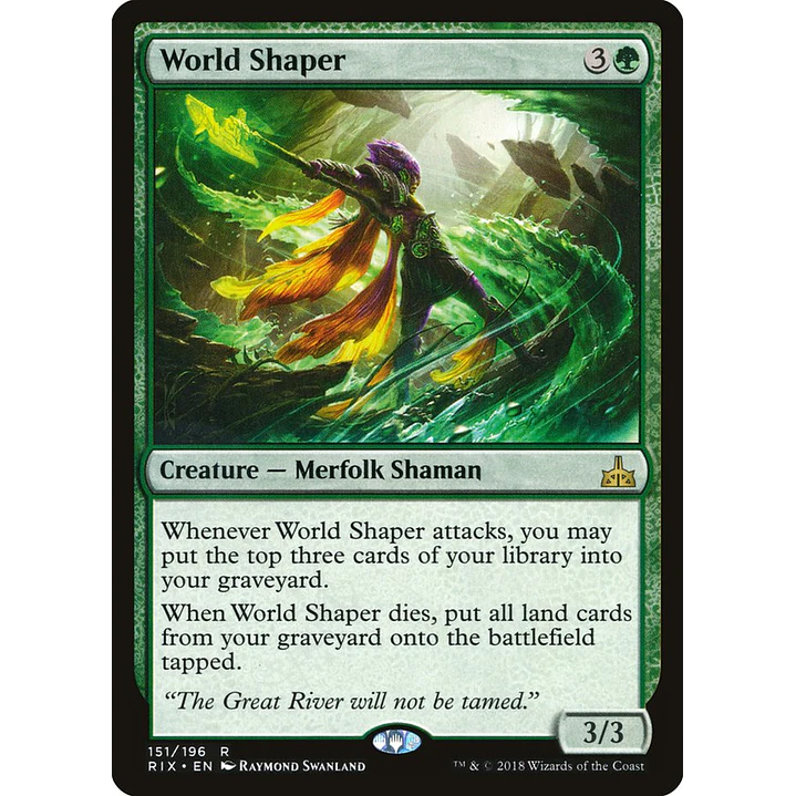 World Shaper | Español | NM | RIX 1
