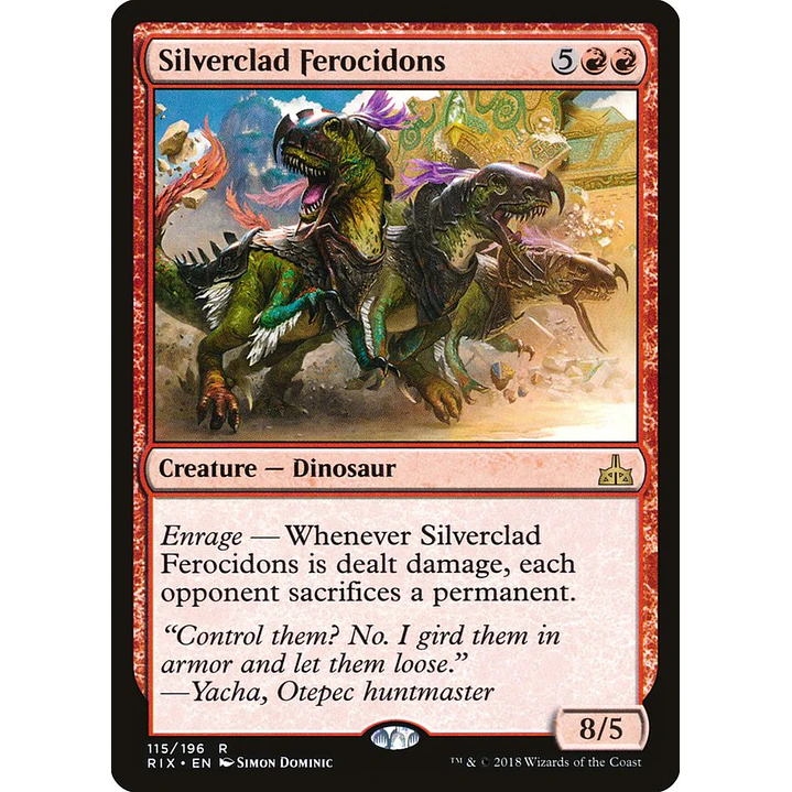 Silverclad Ferocidons | Español | NM | RIX 1