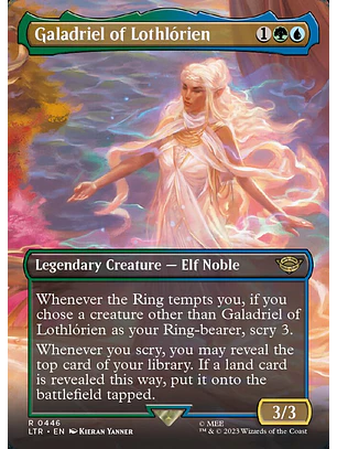 Galadriel of Lothlórien (Borderless) | Inglés | NM | LTR