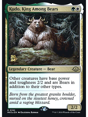 Kudo, King Among Bears (Launch foil) | Español | NM | PMH3