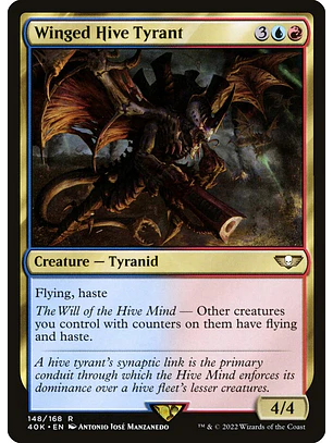 Winged Hive Tyrant | Inglés | NM | 40K