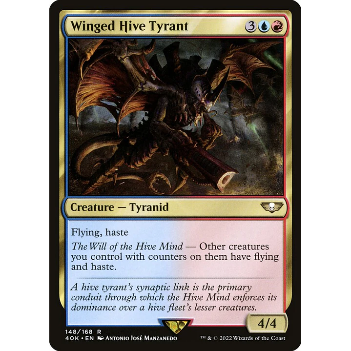 Winged Hive Tyrant | Inglés | NM | 40K 1