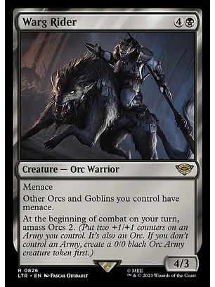 Warg Rider | Inglés | NM | LTR