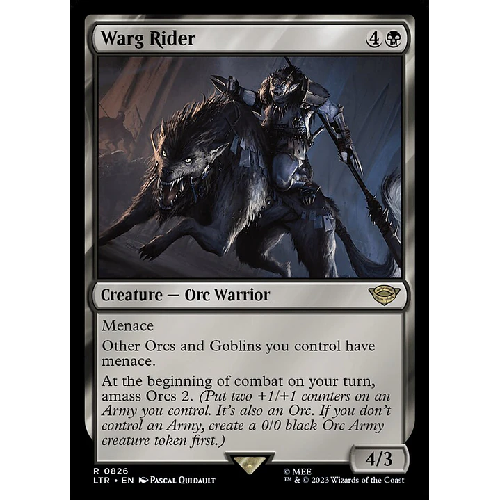 Warg Rider | Inglés | NM | LTR 1