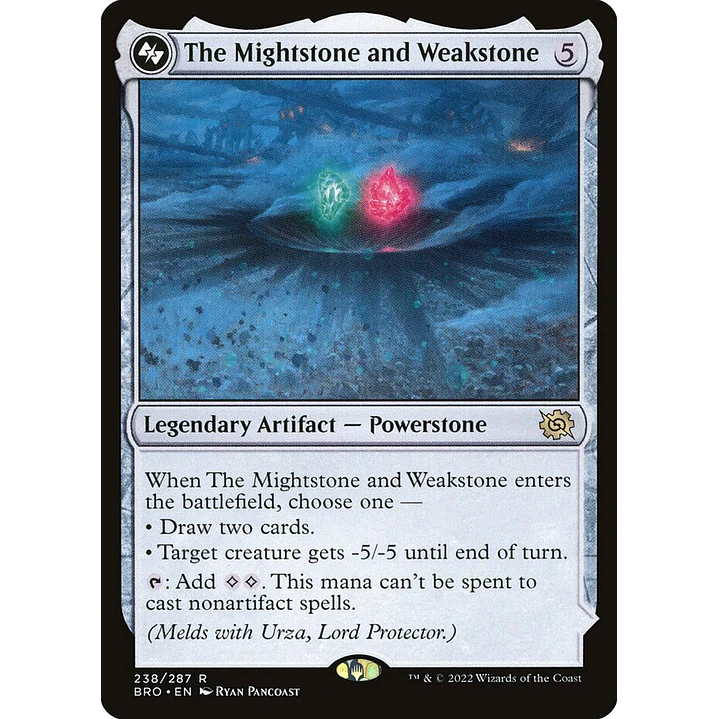The Mightstone and Weakstone | Inglés | NM | BRO 1