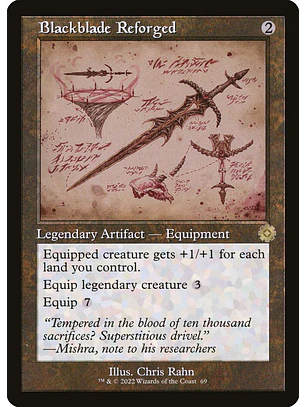 Blackblade Reforged (Retro Frame) | Inglés | NM | BRR