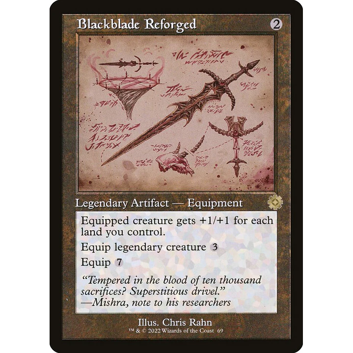Blackblade Reforged (Retro Frame) | Inglés | NM | BRR 1