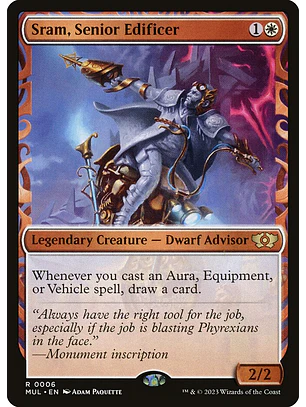 Sram, Senior Edificer (Showcase foil) | Inglés | NM | MUL
