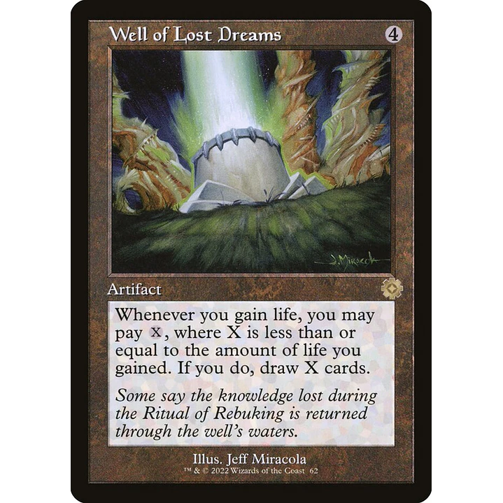 Well of Lost Dreams (Retro Frame) | Inglés | NM | BRR 1