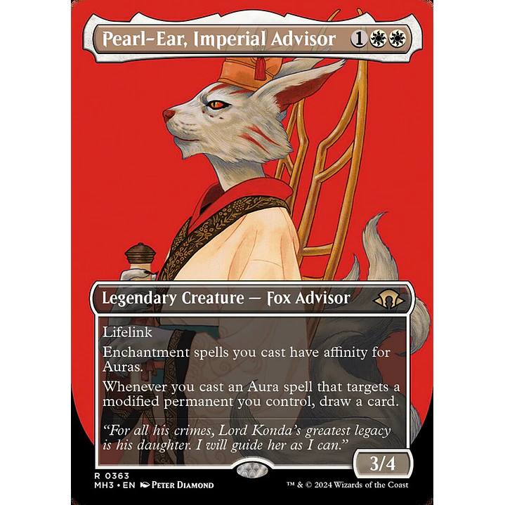 Pearl-Ear, Imperial Advisor (Borderless) | Inglés | NM | MH3 1