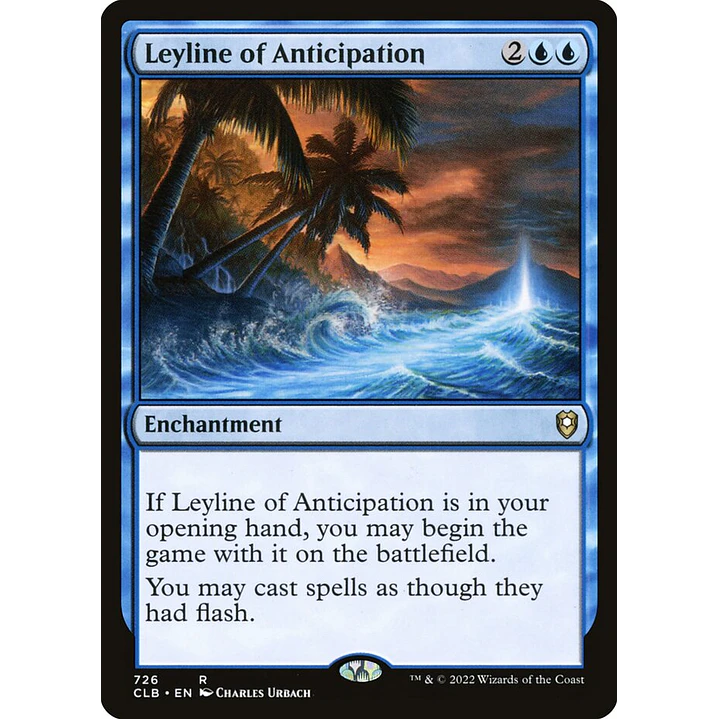 Leyline of Anticipation | Español | NM | CLB 1