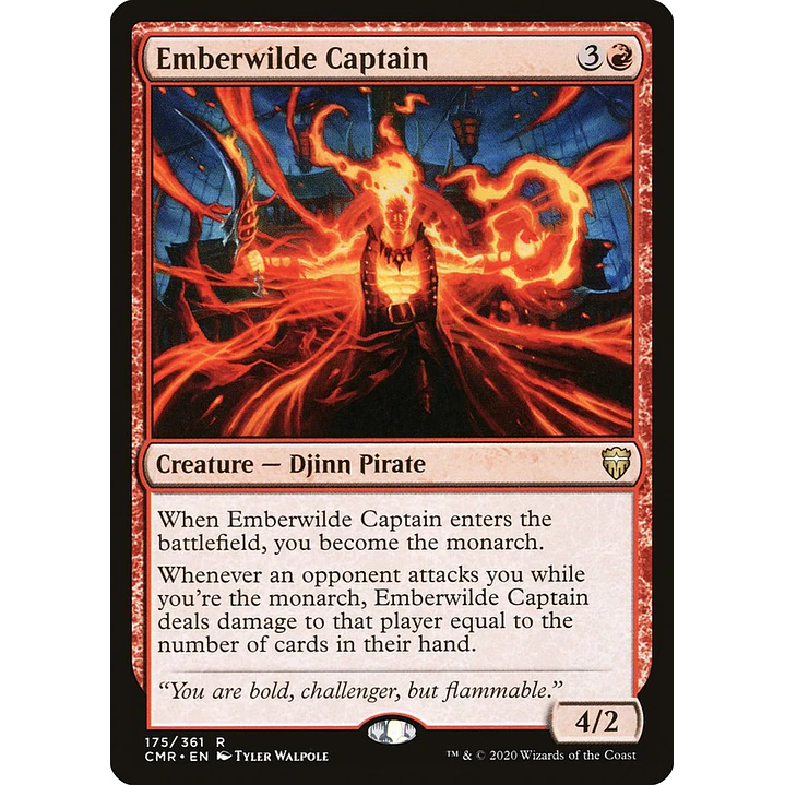 Emberwilde Captain | Inglés | NM | CMR 1