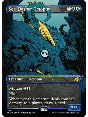 Sea-Dasher Octopus (Showcase foil) | Inglés | NM | IKO
