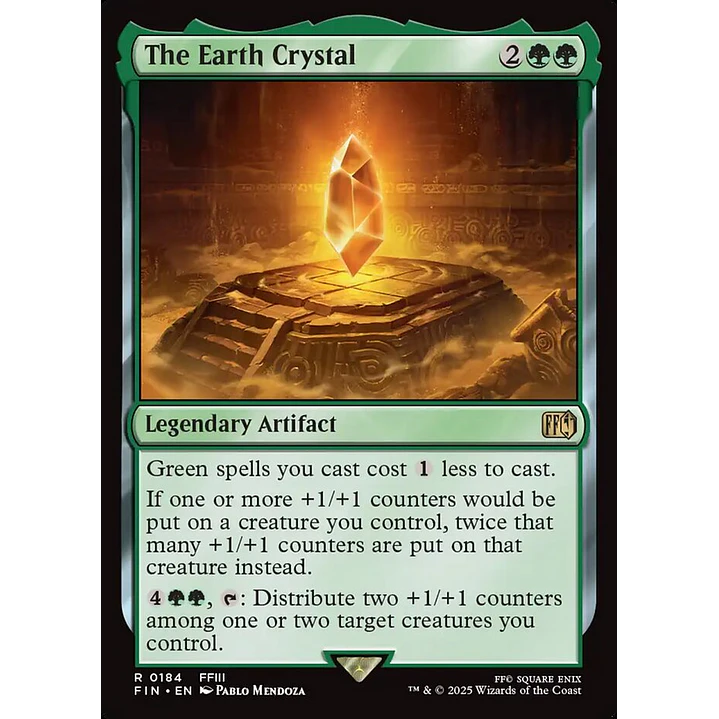 The Earth Crystal | Español | NM | FIN 1