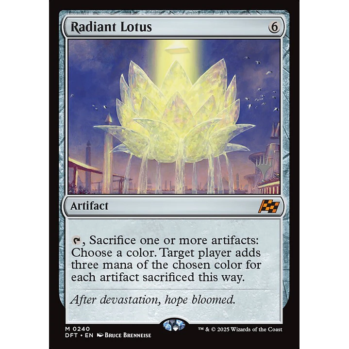 Radiant Lotus | Inglés | NM | PDFT 1