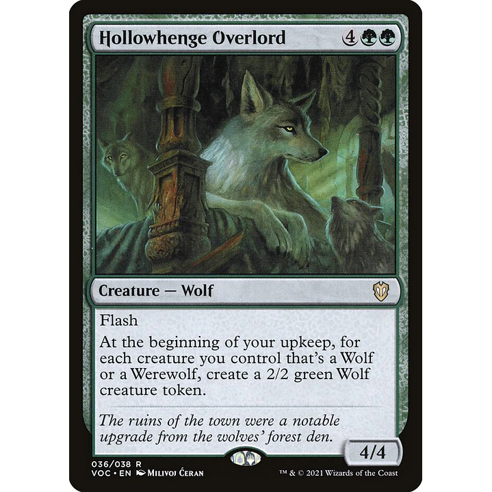 Hollowhenge Overlord | Inglés | NM | VOC 1