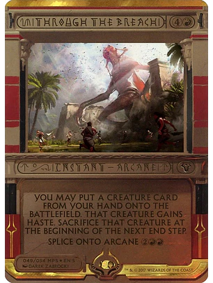 Through the Breach (Borderless foil) | Inglés | NM | MP2