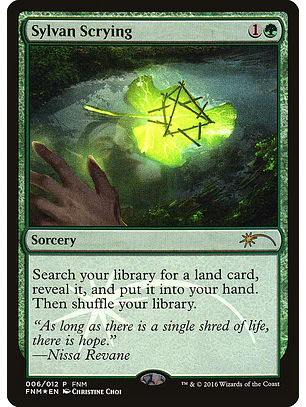 Sylvan Scrying (foil) | Inglés | NM | F16