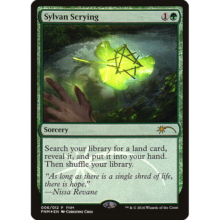 Sylvan Scrying (foil) | Inglés | NM | F16 1